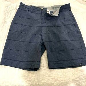 Adidas Golf Shorts Waist 32. Navy Gray